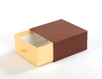 순수한 색깔 종이 서랍은 Kraft 서랍 상자 신발과 한 벌 패킹을 상자에 넣습니다