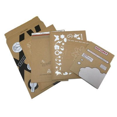 셀프 밀봉 스트립 매트 엷은 조각 모양 판지 봉투