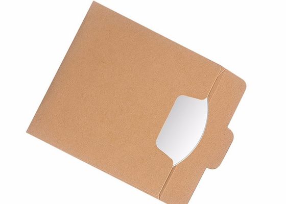 매트 엷은 조각 모양 400gsm 0.1 밀리미터 접힘식 키 카드 봉투