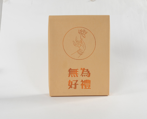 단일 벽  corrugated 보드 종이 재료와 함께 사용자 정의 가능한 접는 카튼 상자