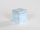 밝은 파란색 엄밀한 마분지 선물 상자 매트 소형 박판 표면