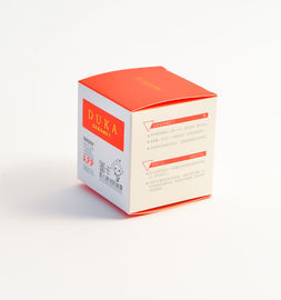 300gsm 상아빛 마분지 포장 상자 피부 관리 크림 빈 포장지 상자